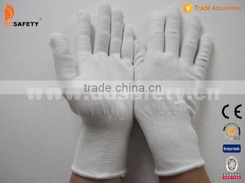 DDSAFETY Hot Sale White Cotton Fabric Glove