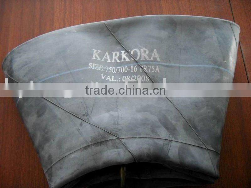 butyl tire tube 750-16