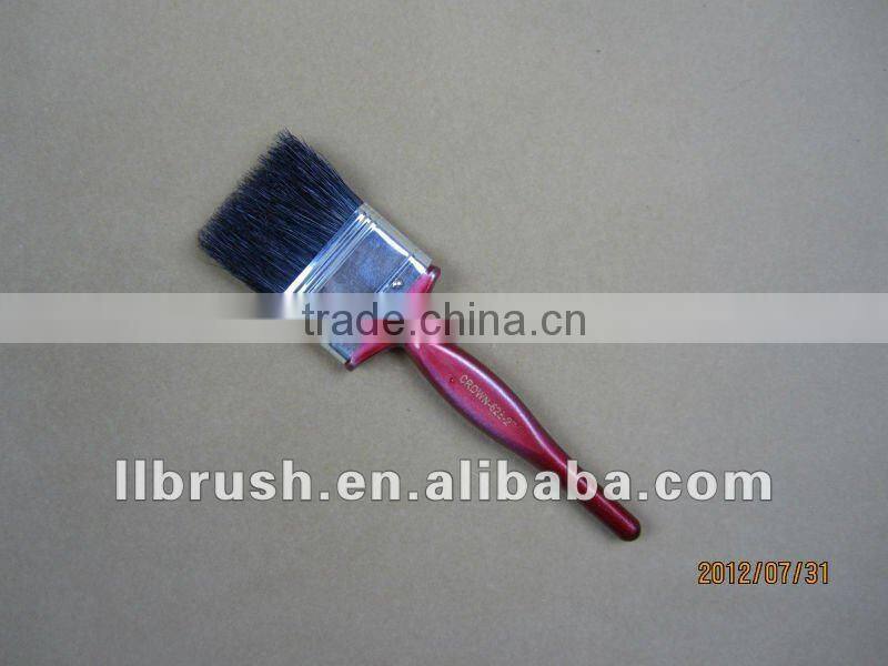 2'' Wood handle paint brush of black