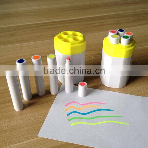 2015 good quality and competiitve highlighter pen for promotion