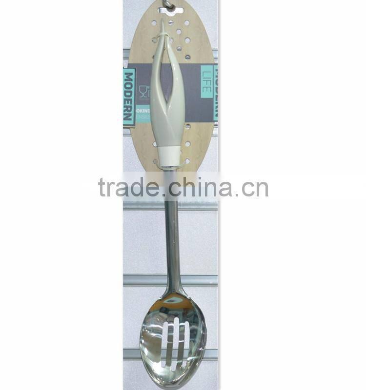 NT-6812 Kitchen Utensil Tool Stainless Steel Slotted Spoon