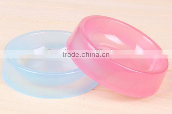 Wholesale OEM ODM Natural Plastic Pet Slow Feeder Pet Bowl Dog Bowl plastic disposable plastic pet bowl