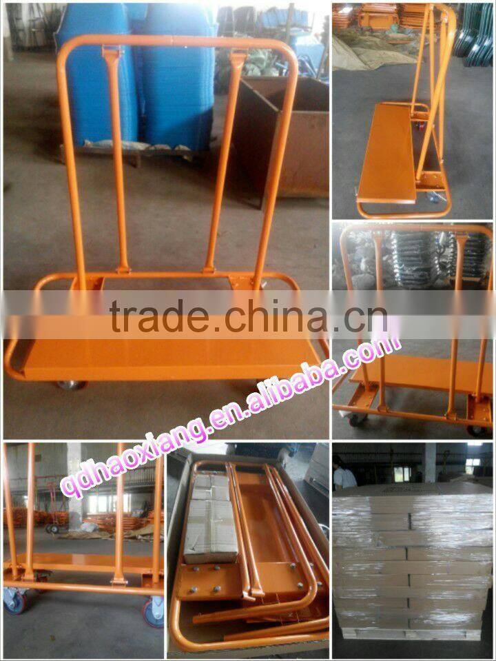 Four wheels second hand industrial tool cart drywall cart dolly tool cart TC1835
