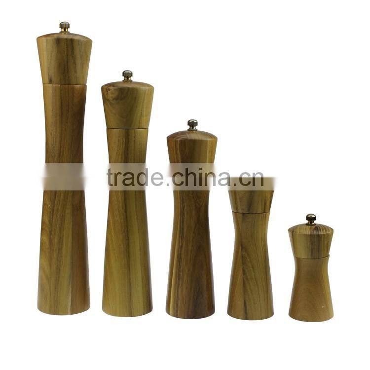 2015 best selling wooden peper mill