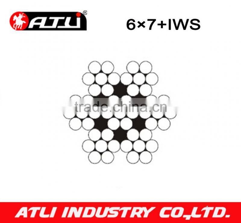 6*7 IWS Ungalvanized and Galvanized Steel Wire Rope