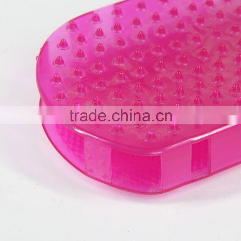 hair washing comb with massager