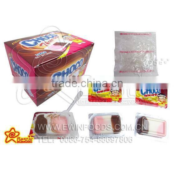 Nipple Bottle Rainbow Puffing Chocolate Bean