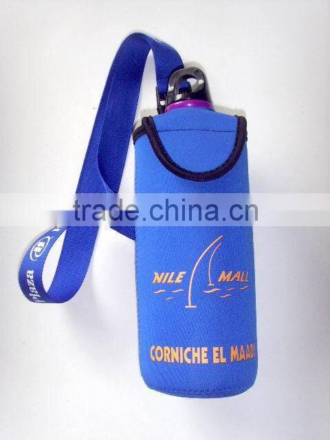 bottle holder strap with carabiner