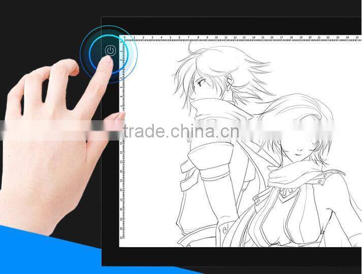 LED Light pad Art A4 Stencil Board Acrylic Painting led light box tracer