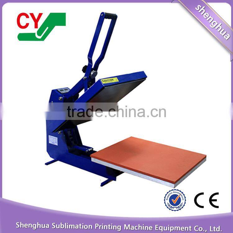 CE SGS semi-automatic high printing pressure heat press machine t-shirt