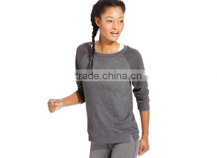 Crewneck plain white crop hoodies sweatshirt blank