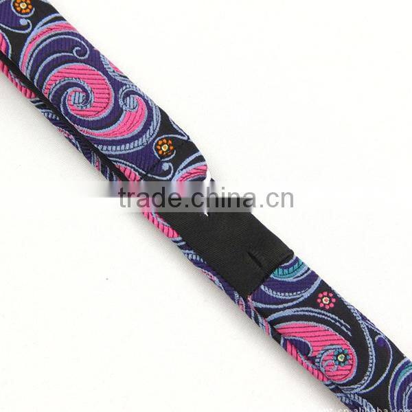 HD-DS24 Resized silk men's woven self bowtie/men's silk tie