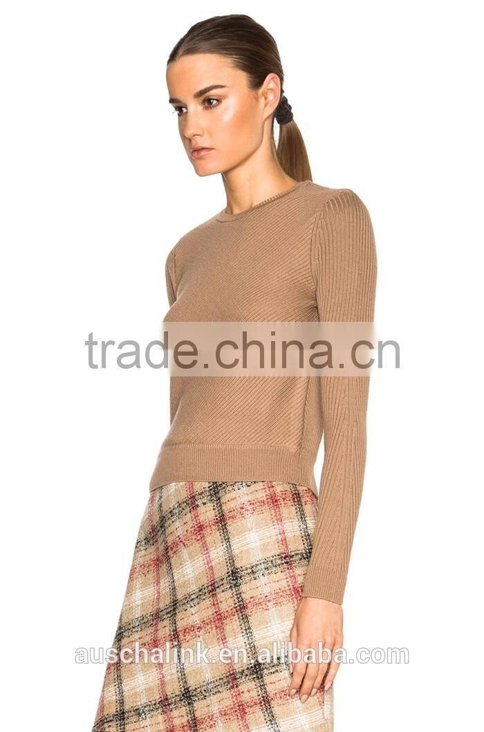 outdoor fashion pullover women sexy sweater made in china