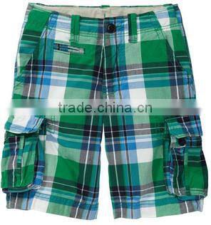 2015 men short with print canvas fabric fashion style