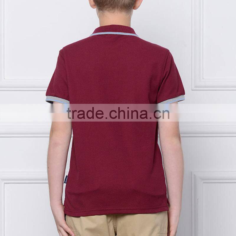 Children's T-shirt Summer New England College Boys OLY short sleeve T-shirt