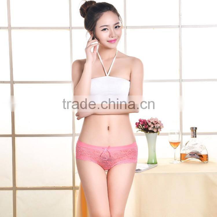 Wholesale underwear girls sexy women wearing slim panties lace underwear