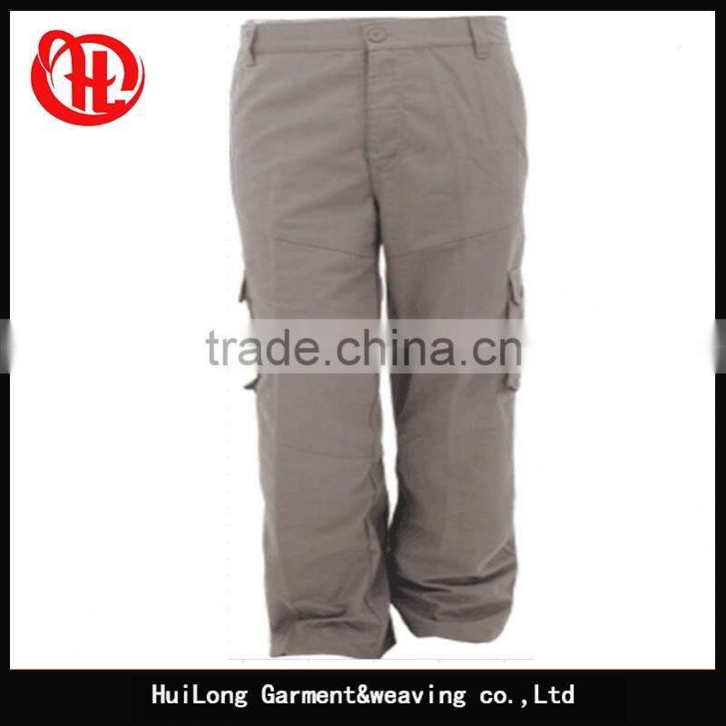 stock cotton cargo trousers wholesale mens casual long pants
