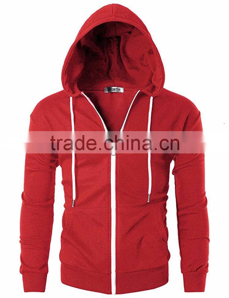 2017 Custom Thermal Hoodies Mens french terry oversized dropped shoulder pullover Warm hoodie with ribbed trims