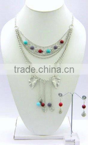 Beaded summer Pendant Necklaces