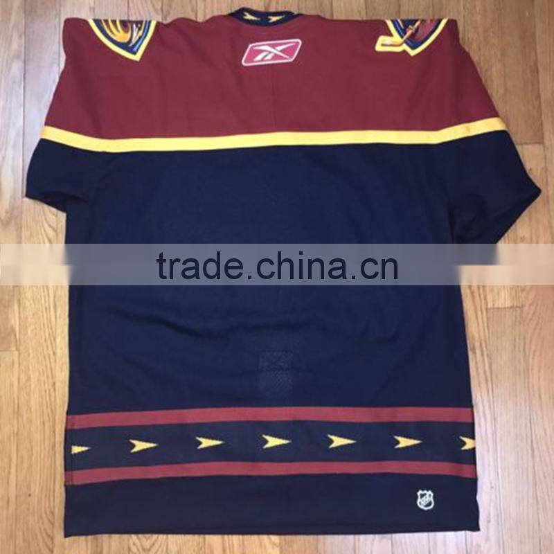 Custom pritned international ice hockey jerseys