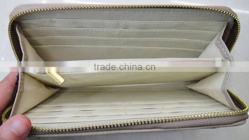 Hot Lady's pu leather heart closure latest wallet