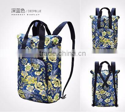 2017 spring new waterproof polyester hiking backacks