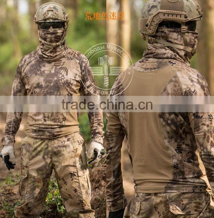 Tactical Quick-drying t shirt short sleeve T-shirt outdoor military