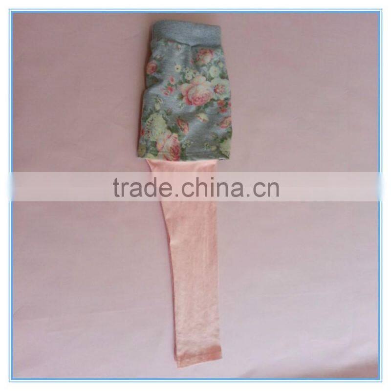 Children girls suits, girl's long sleeve cat decorating t shirt with girls pants skirt, girls skirt leggings