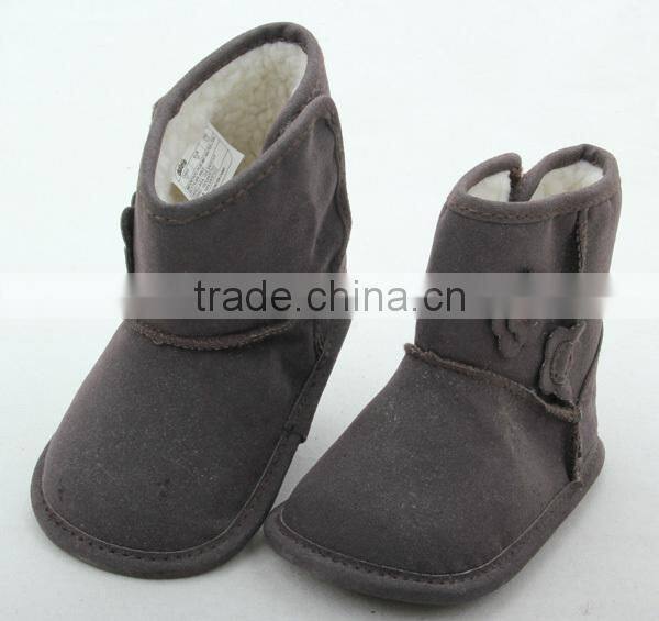 hand knit baby shoe high quality in bulk