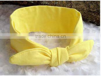 Cute Baby Girls Kids Lotus Headband Baby Fashion Girl Rabbit Bunny Ear Stripe Headband Photo Hair Cute Head Bow Gift