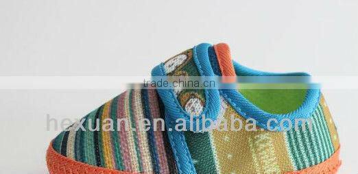 Toddlers pretty rubber sole baby shoes