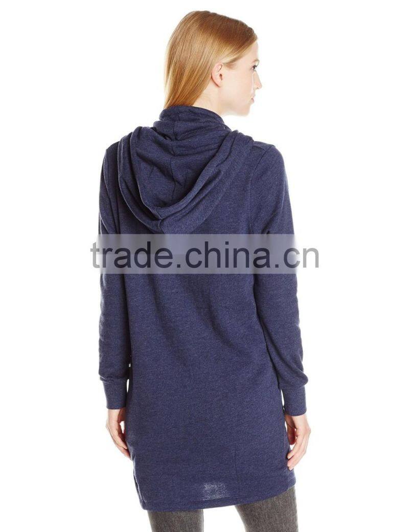 Ladies Pullover Pattern Long Hoody Fleece