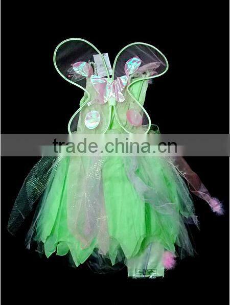 OEM costume latest Flower Fairy belle princess costume for girls
