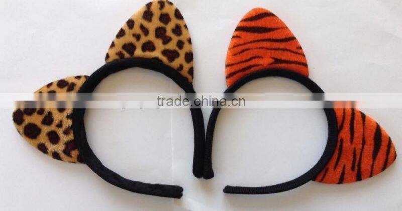 Hot sale animal ears headband lovely plush little ears headband for kids