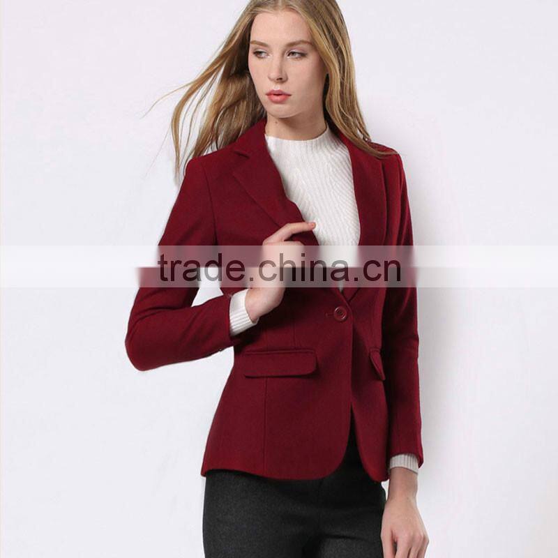 2016 fashion fomal winter office women jacket for wholesale