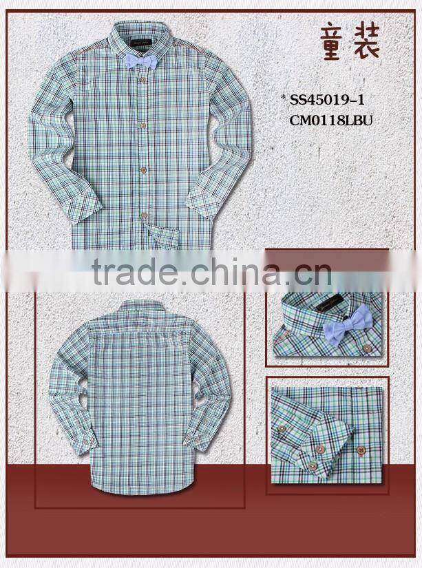 designer collection of dots check kid shirt children shirt