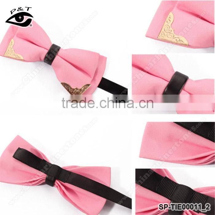 Hot sale polyster cheap bow tie Vintage Men's Bowtie Handmade Silk Tie for Evening Dress Wedding Dress