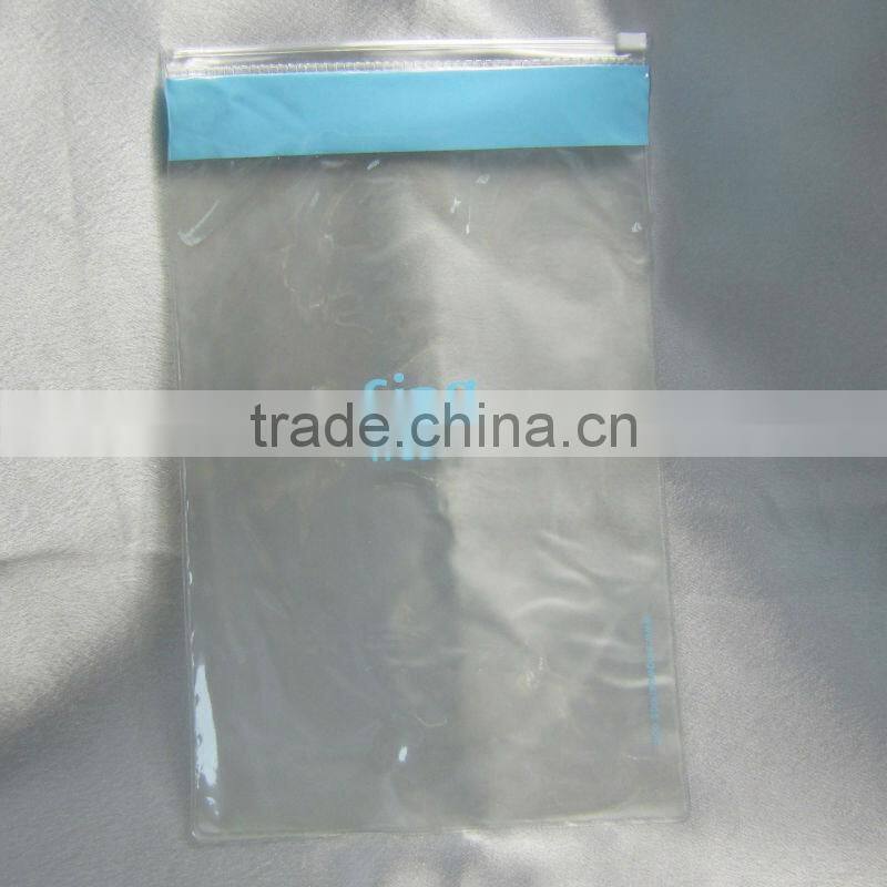 Good quality vinyl pvc zipper bags for packaging