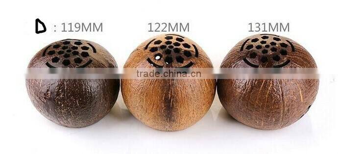 2016 general use coconut shell bluetooth speaker for Desktop PC, Lonovo Yoga, Ipad Pro, Xiaomi note3, Huawei mate S, Htc A9