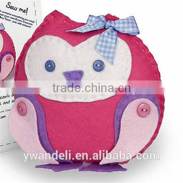 Poppet Bag, Adult Needle Craft Bag, DIY Felt Sewing Bag for Adult Kids Art Toy