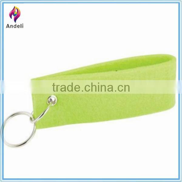 The Jubilee Felt Keychain In Multicolor With Metal Split Key Ring