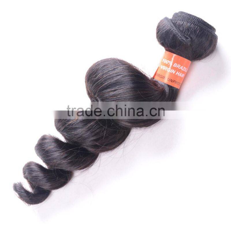 Unprocessed Peruvian Loose Wave Hair Peruvian Human Hair Extension