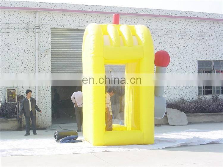 2016 Hot Sale inflatable cash machine,Inflatable money booth, inflatable products (& Catch money )