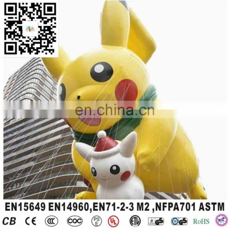 2016 hot selling pokemon mascot costume for outdoor acticity