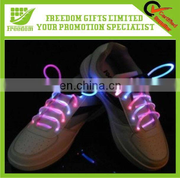 Promotional Customized Colorful LED Shoelace