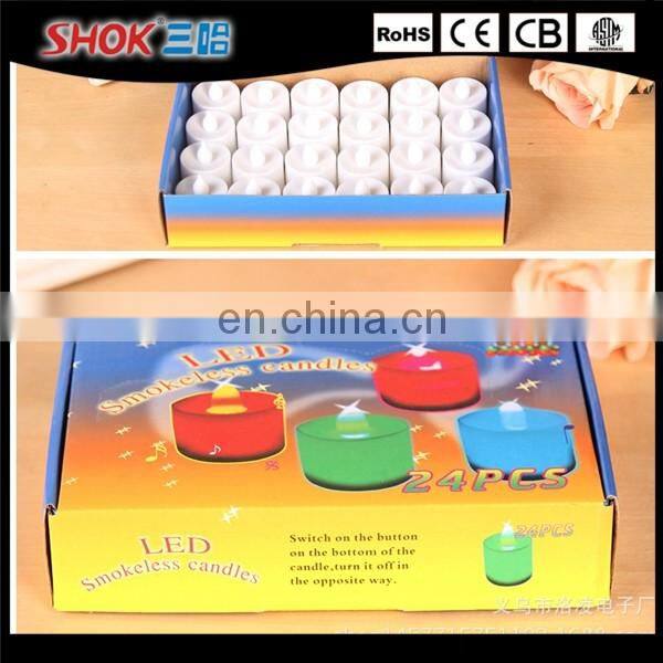 Popular 3*AG10 led candle lightled candle light bulb for bar