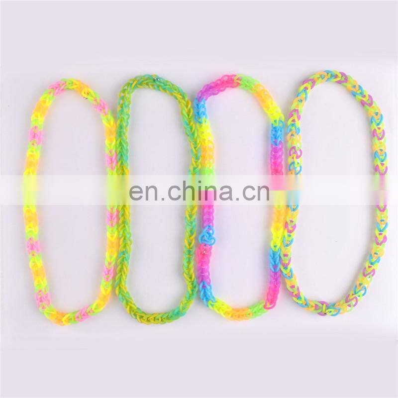 promotion silicone gift double twisted bracelet