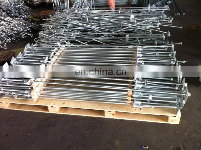 High Quality metal Ground Post Anchor post spike