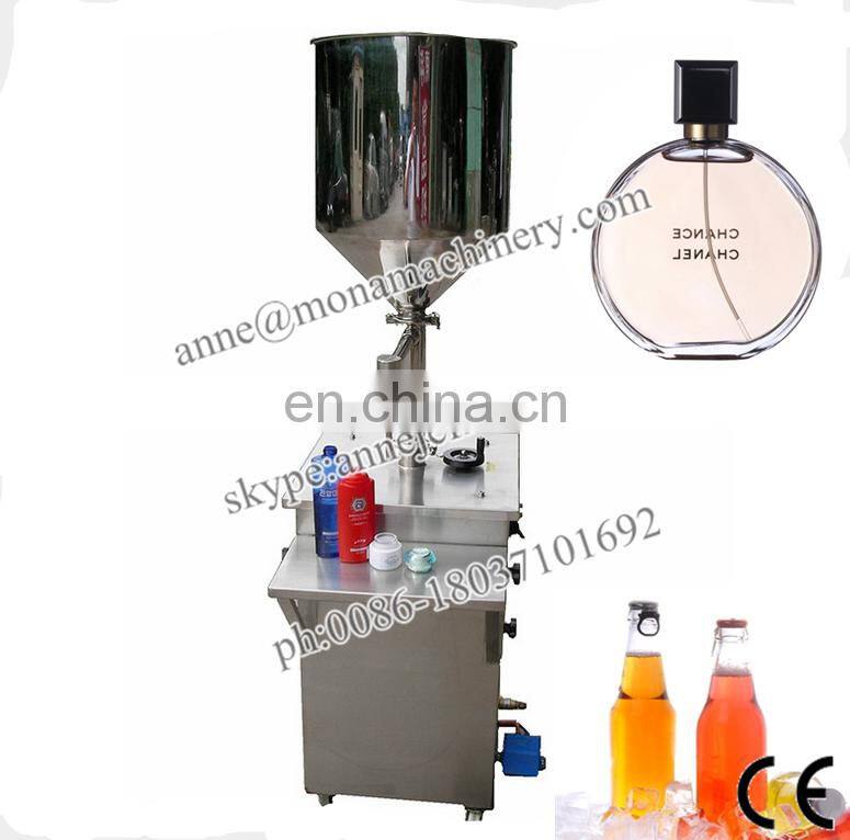 Paste filling machine/hand bottle filling machine/manual cream filler