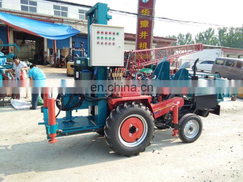 2018 new design and good performance portable water well drilling equipment 300m deep